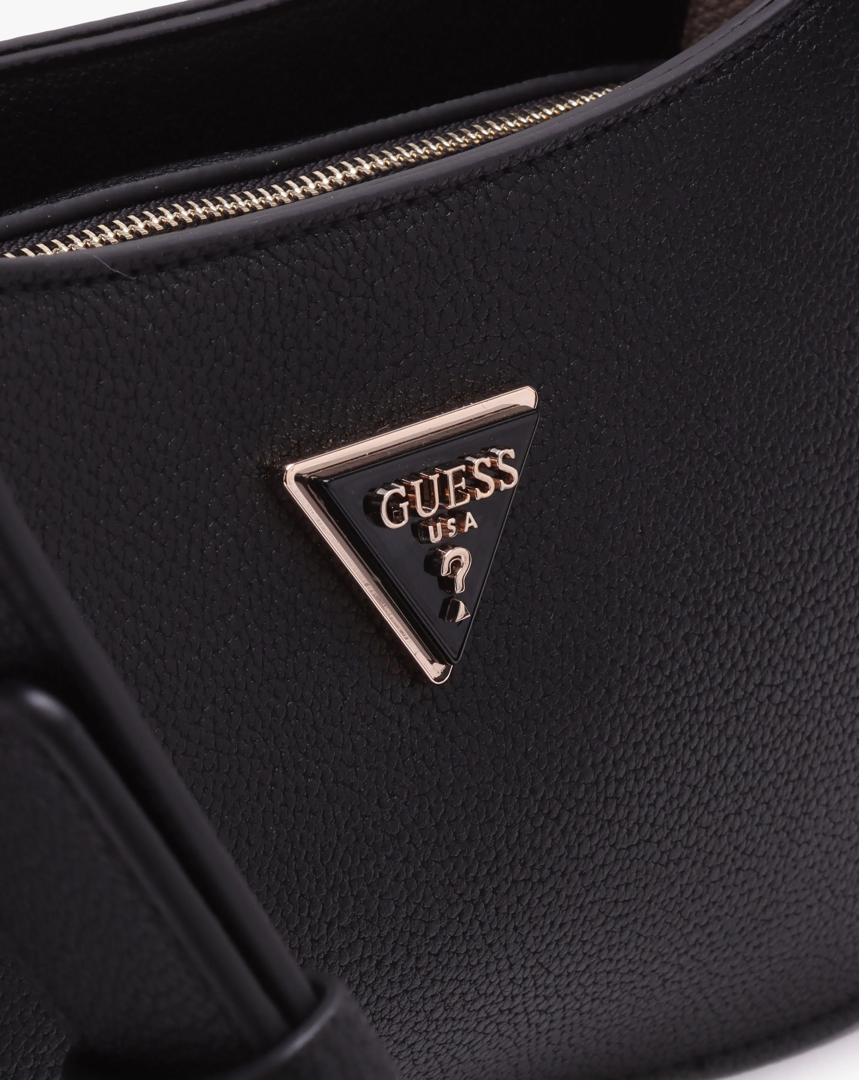 Guess Mini Meridian Black Shoulder Bag | Simply Be