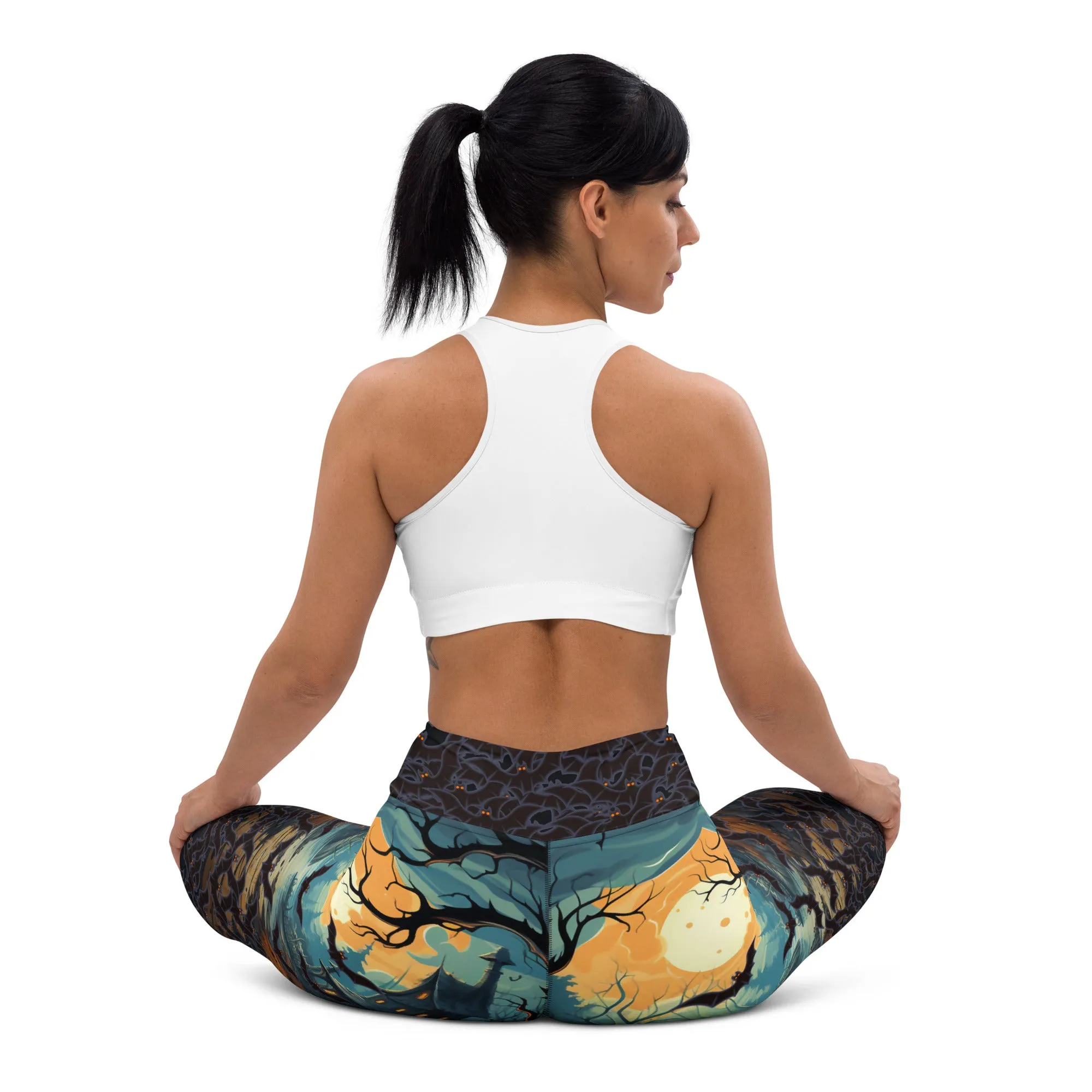 Halloween Bats Yoga Leggings