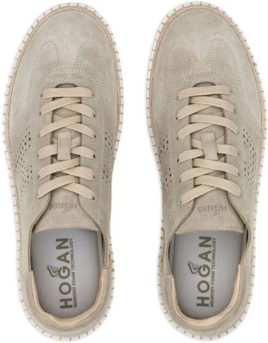 Hogan H420 suede sneakers Neutrals