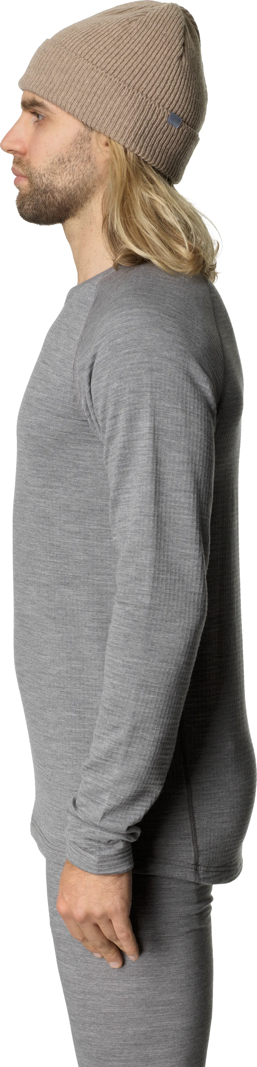 Houdini Men's Desoli Thermal Crew College Grey | Buy Houdini Men's Desoli Thermal Crew College Grey here | Outnorth