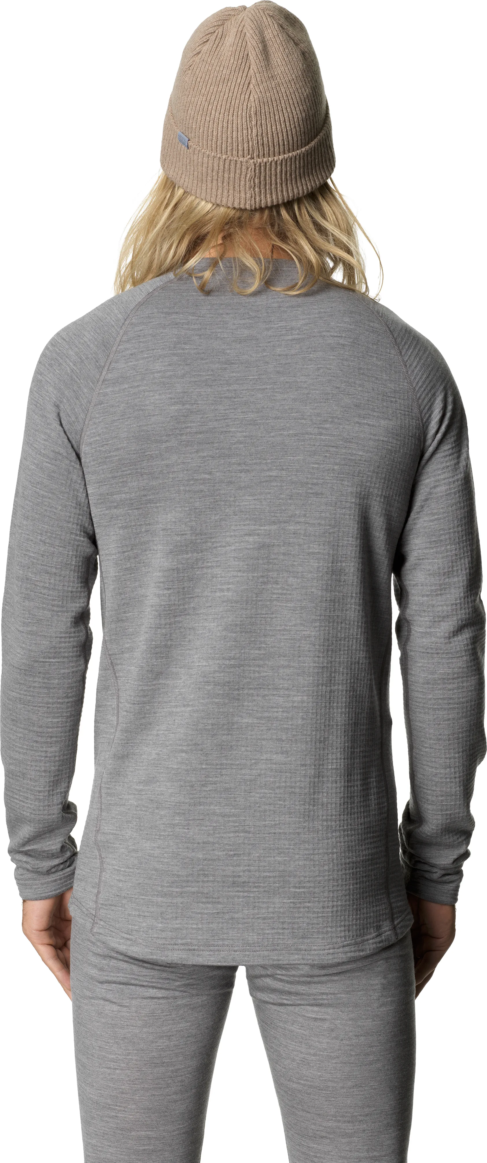 Houdini Men's Desoli Thermal Crew College Grey | Buy Houdini Men's Desoli Thermal Crew College Grey here | Outnorth