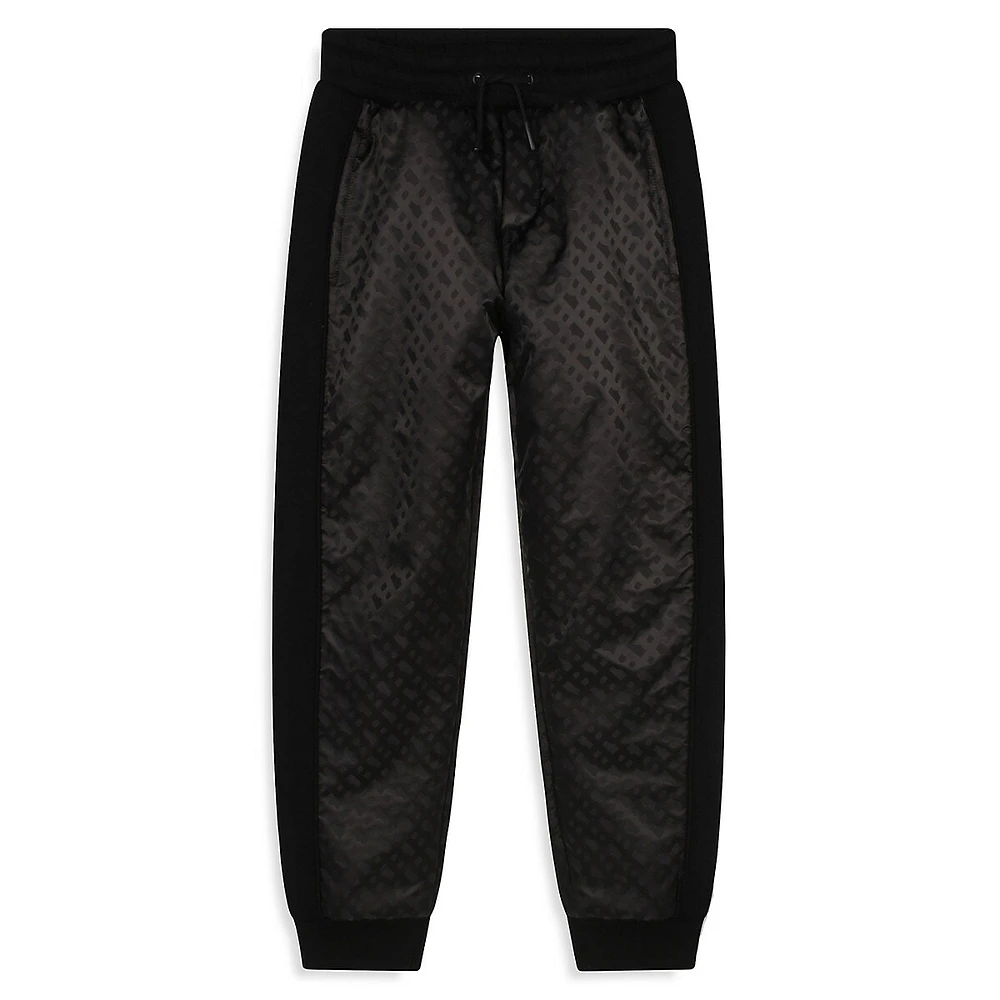 Hugo Boss Little Boy's Monogram Joggers