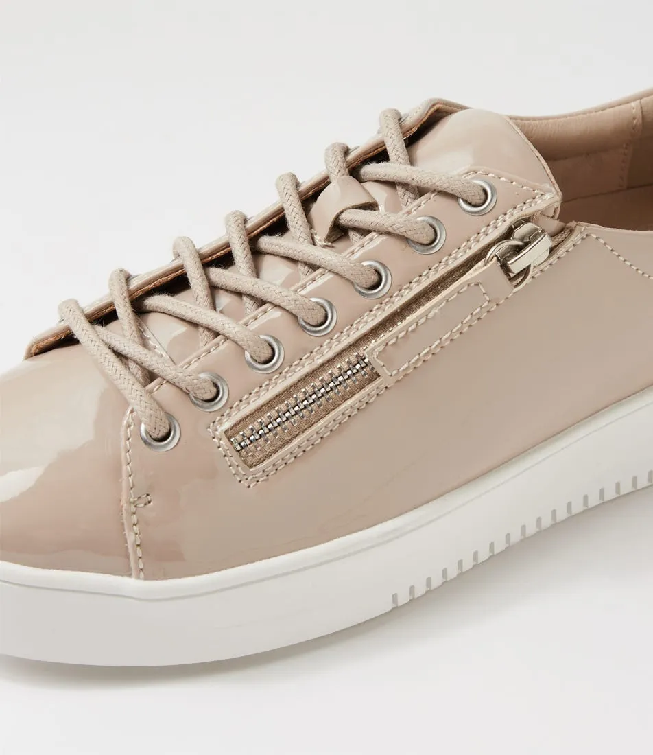 I LOVE BILLY Liberty Light Taupe Patent Pu Sneakers