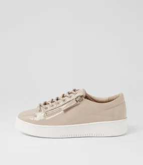 I LOVE BILLY Liberty Light Taupe Patent Pu Sneakers