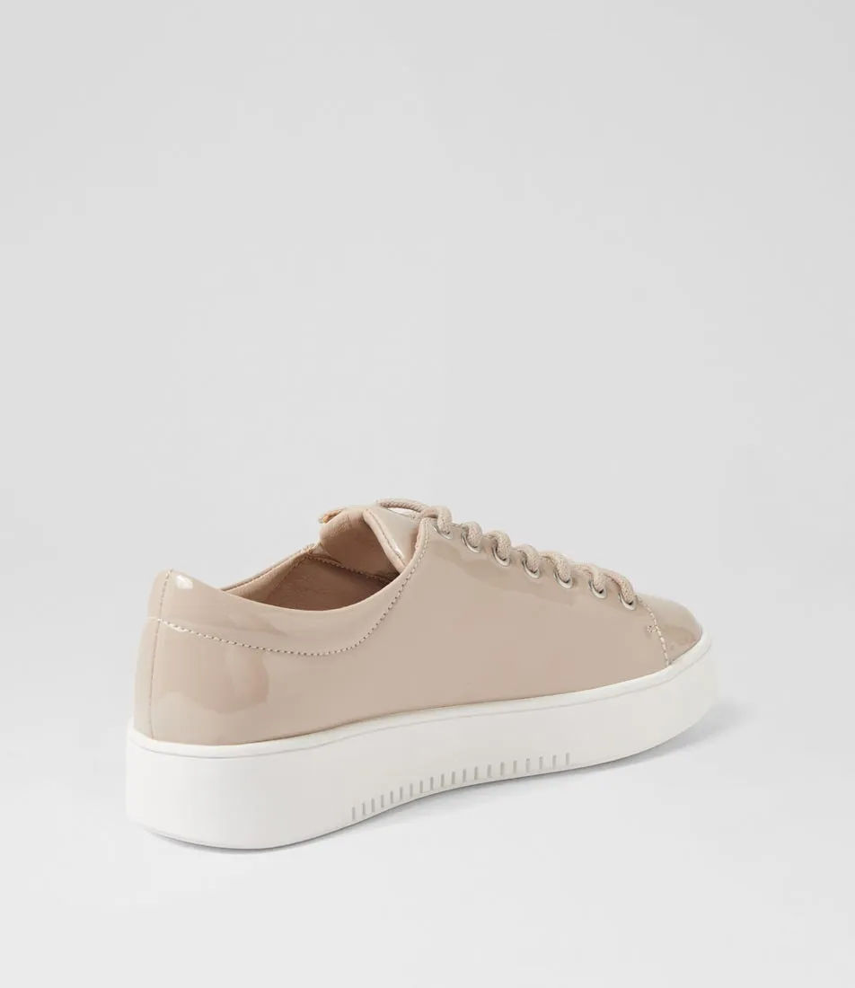 I LOVE BILLY Liberty Light Taupe Patent Pu Sneakers