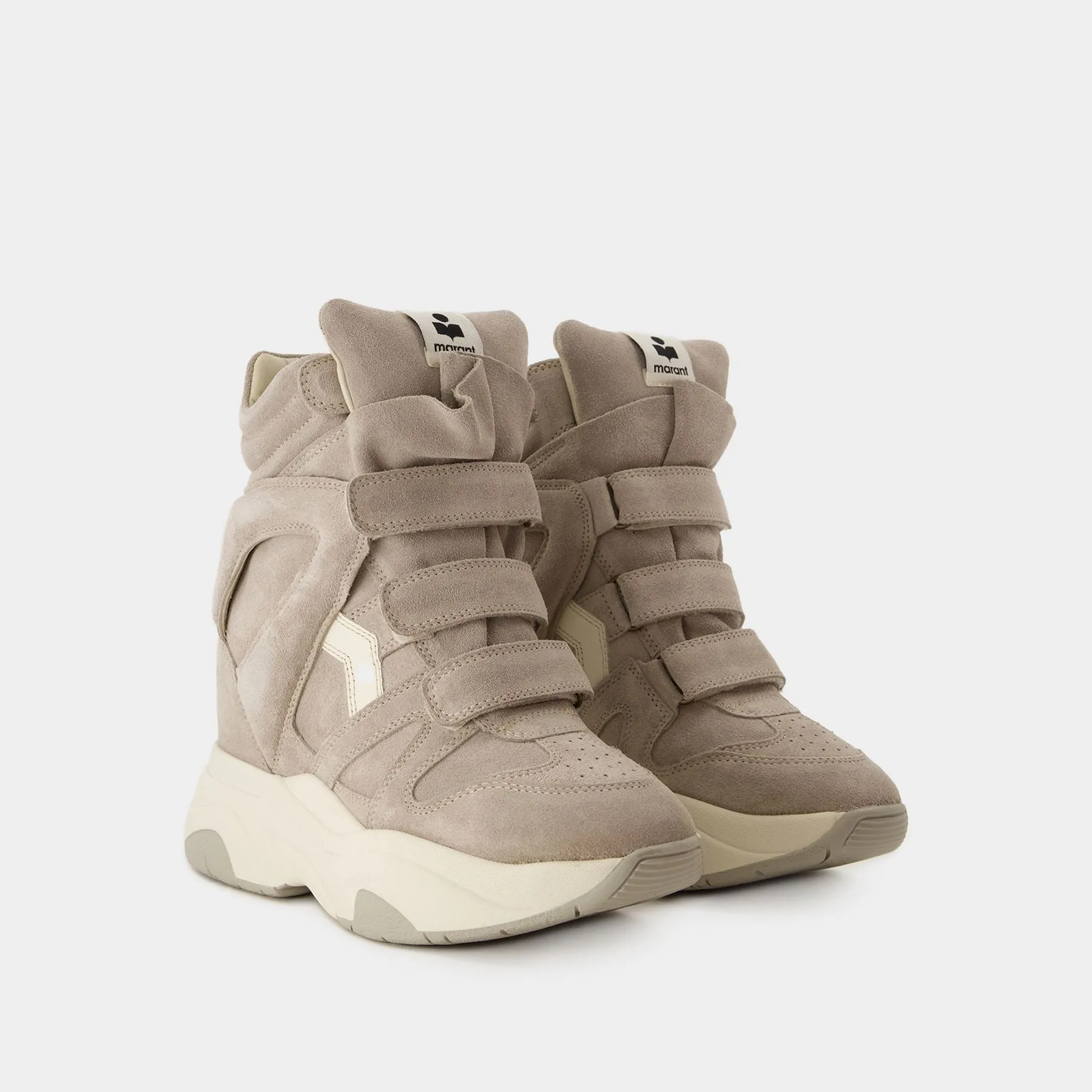 Isabel Marant  Balskee Gd Sneakers - Isabel Marant - Leather - Grey