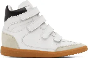 Isabel Marant White Bilsy Vintage Sneakers