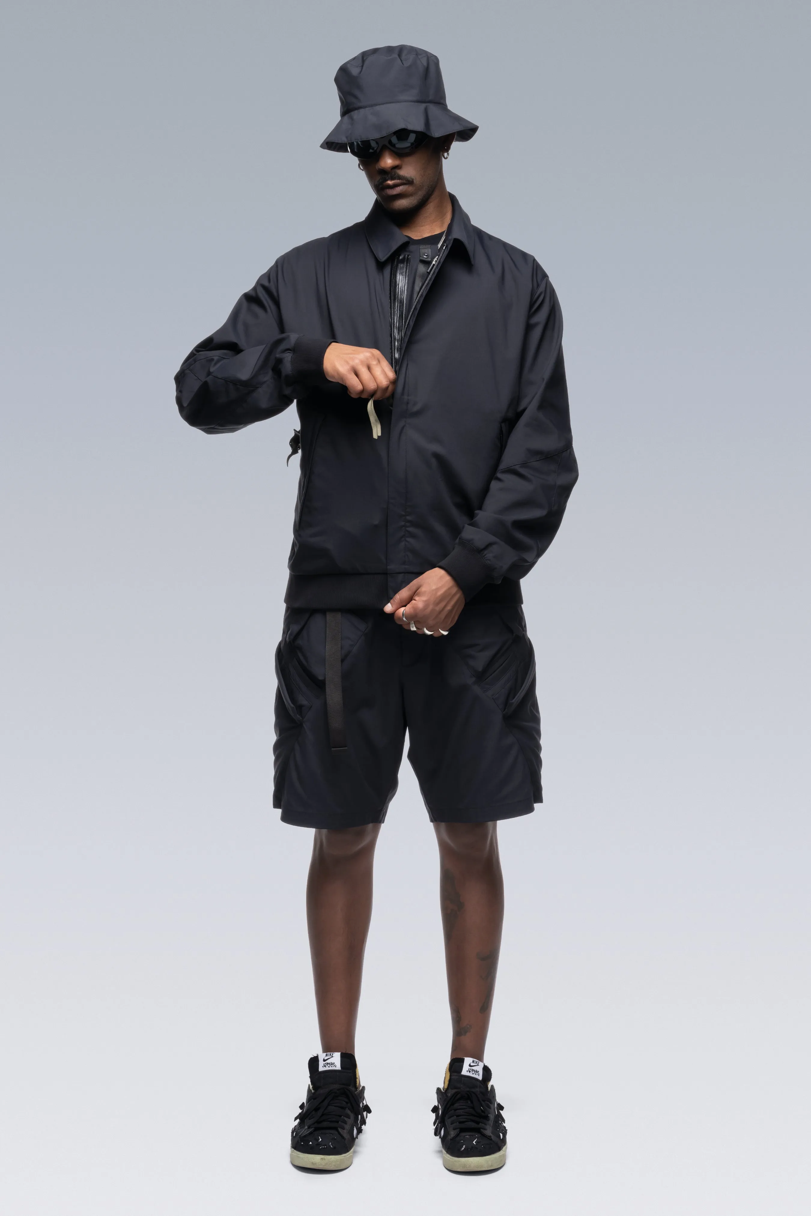 J111TS-CH Micro Twill Tec Sys Jacket - Black