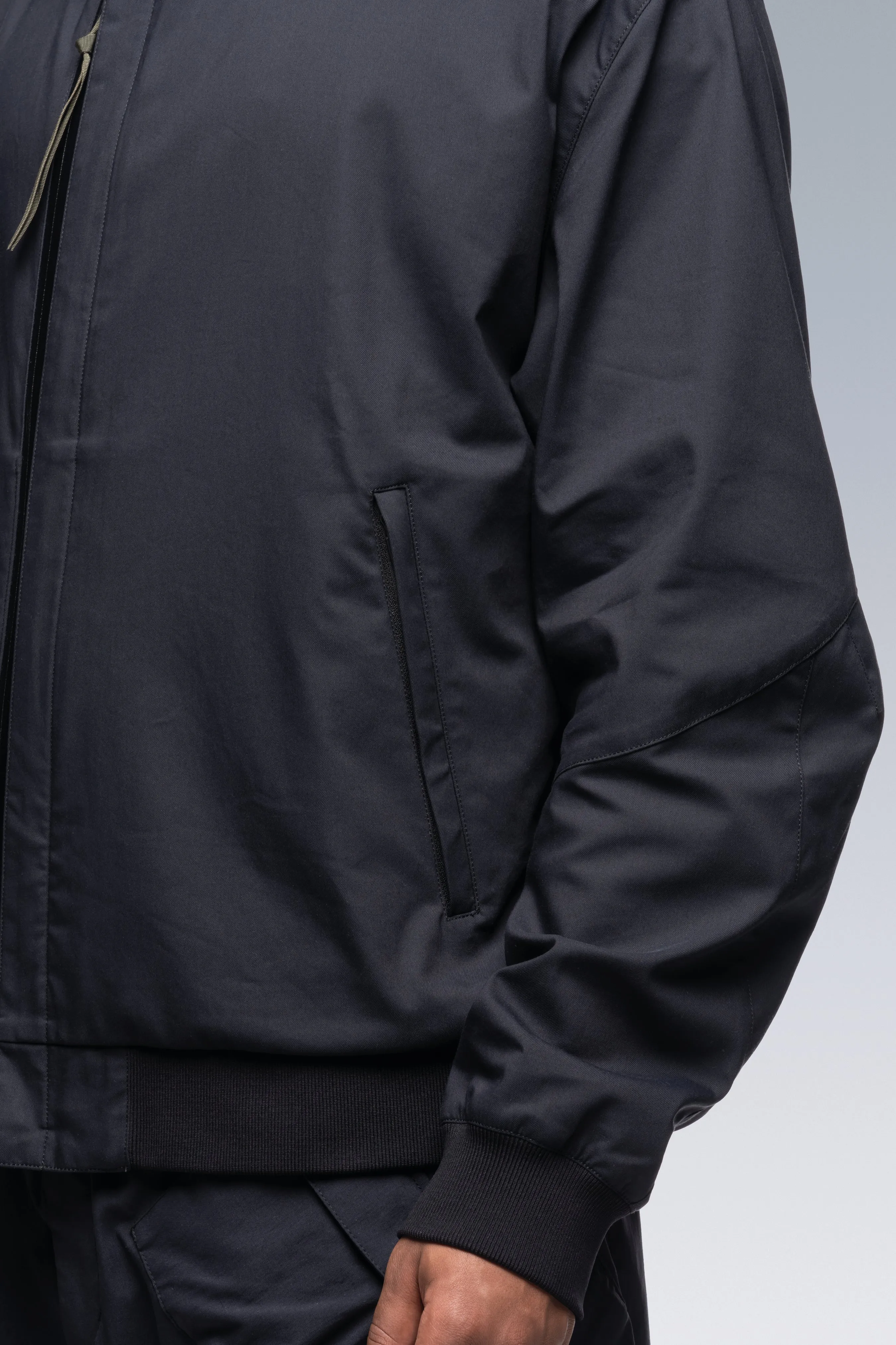 J111TS-CH Micro Twill Tec Sys Jacket - Black