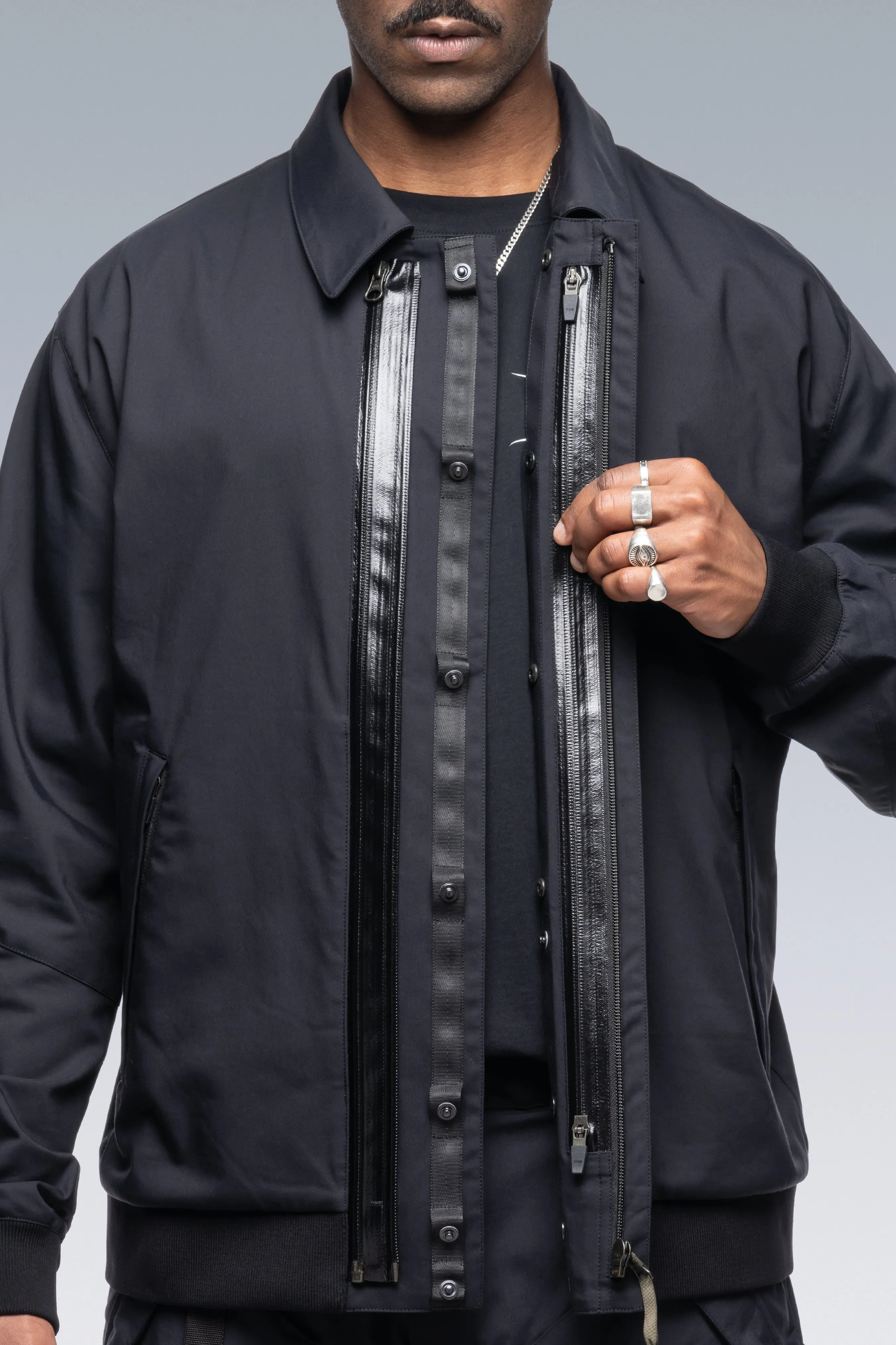 J111TS-CH Micro Twill Tec Sys Jacket - Black