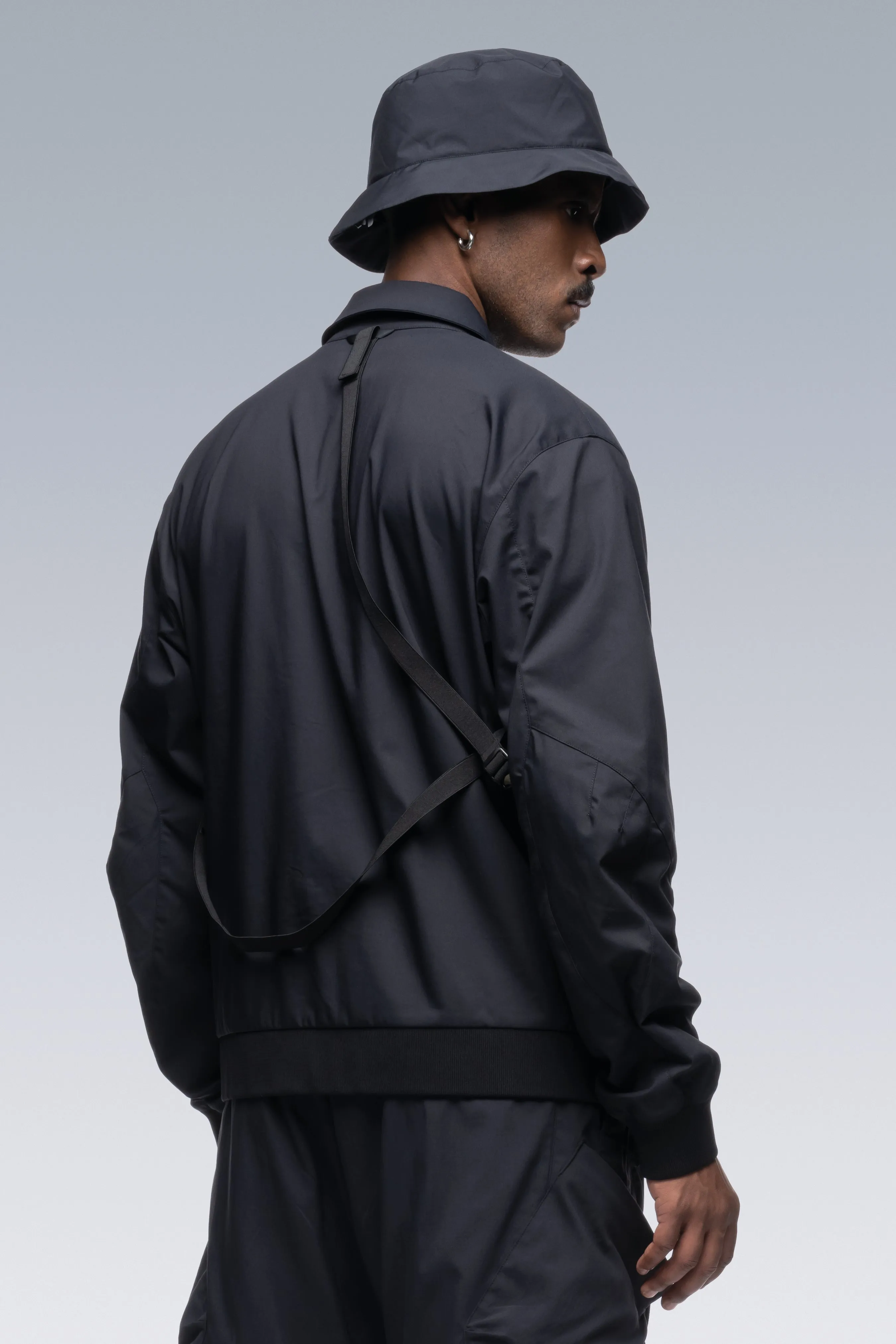 J111TS-CH Micro Twill Tec Sys Jacket - Black