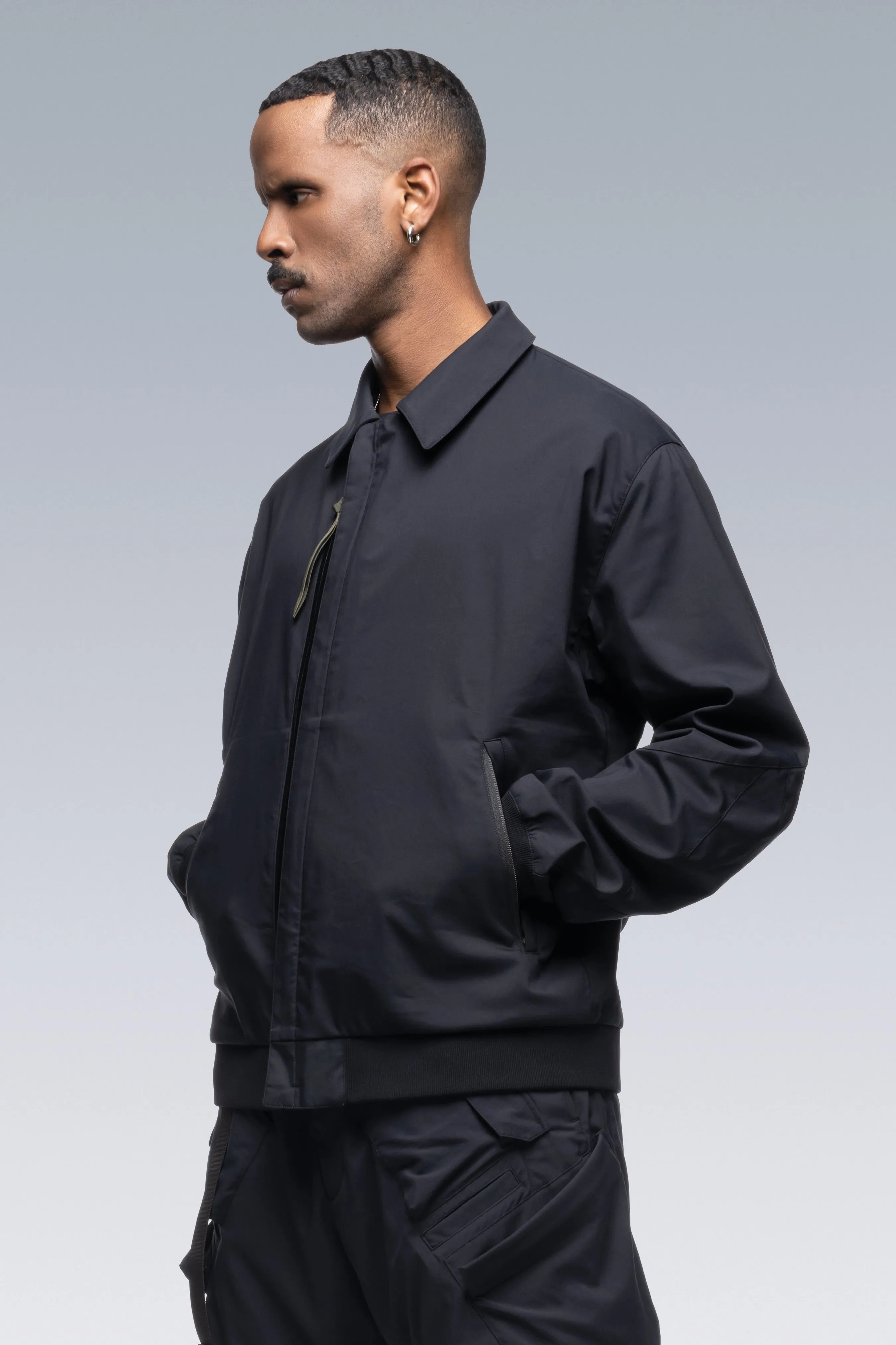 J111TS-CH Micro Twill Tec Sys Jacket - Black