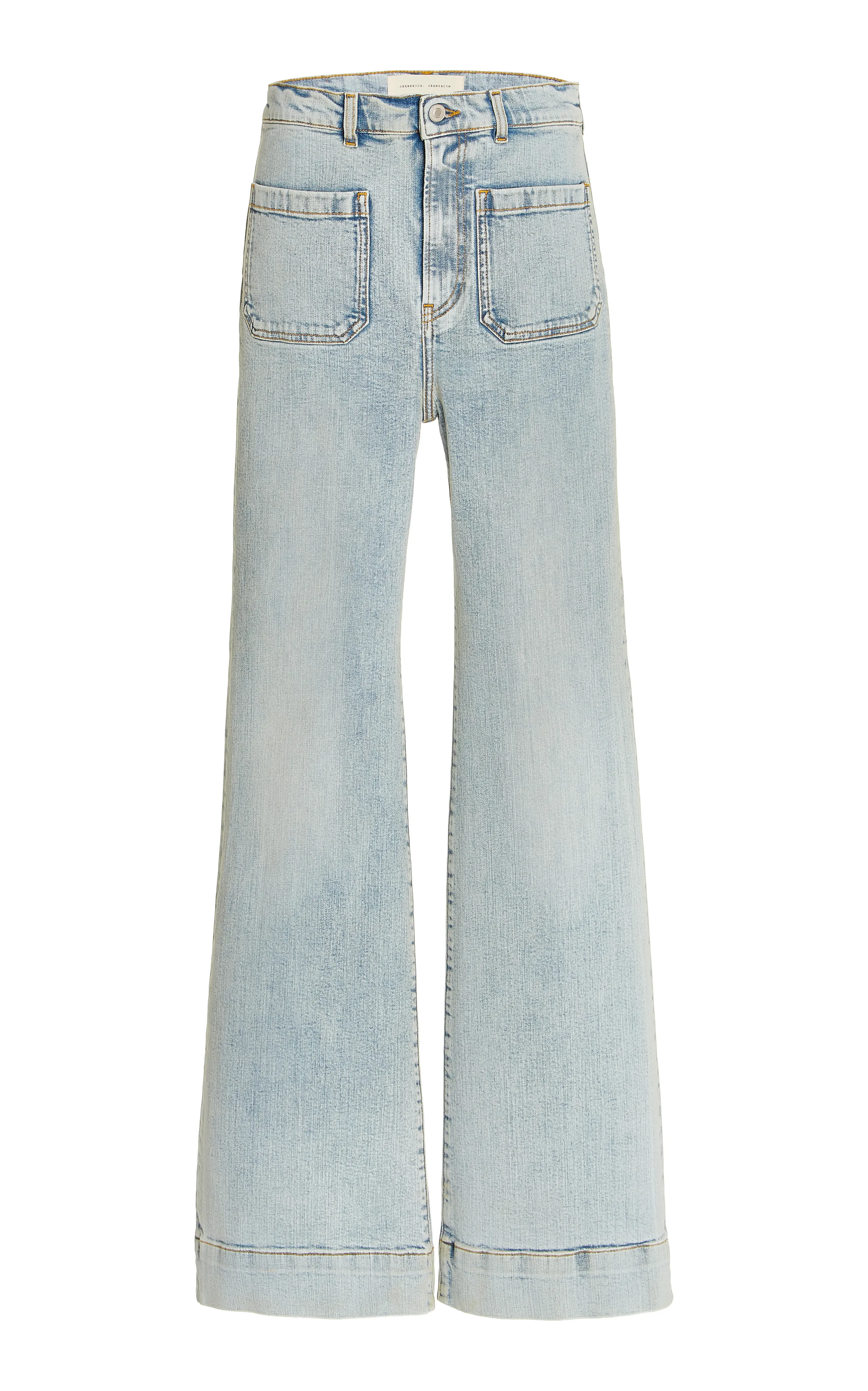 Jeanerica Exclusive St Monica Stretch High-Rise Flared-Leg Jeans 