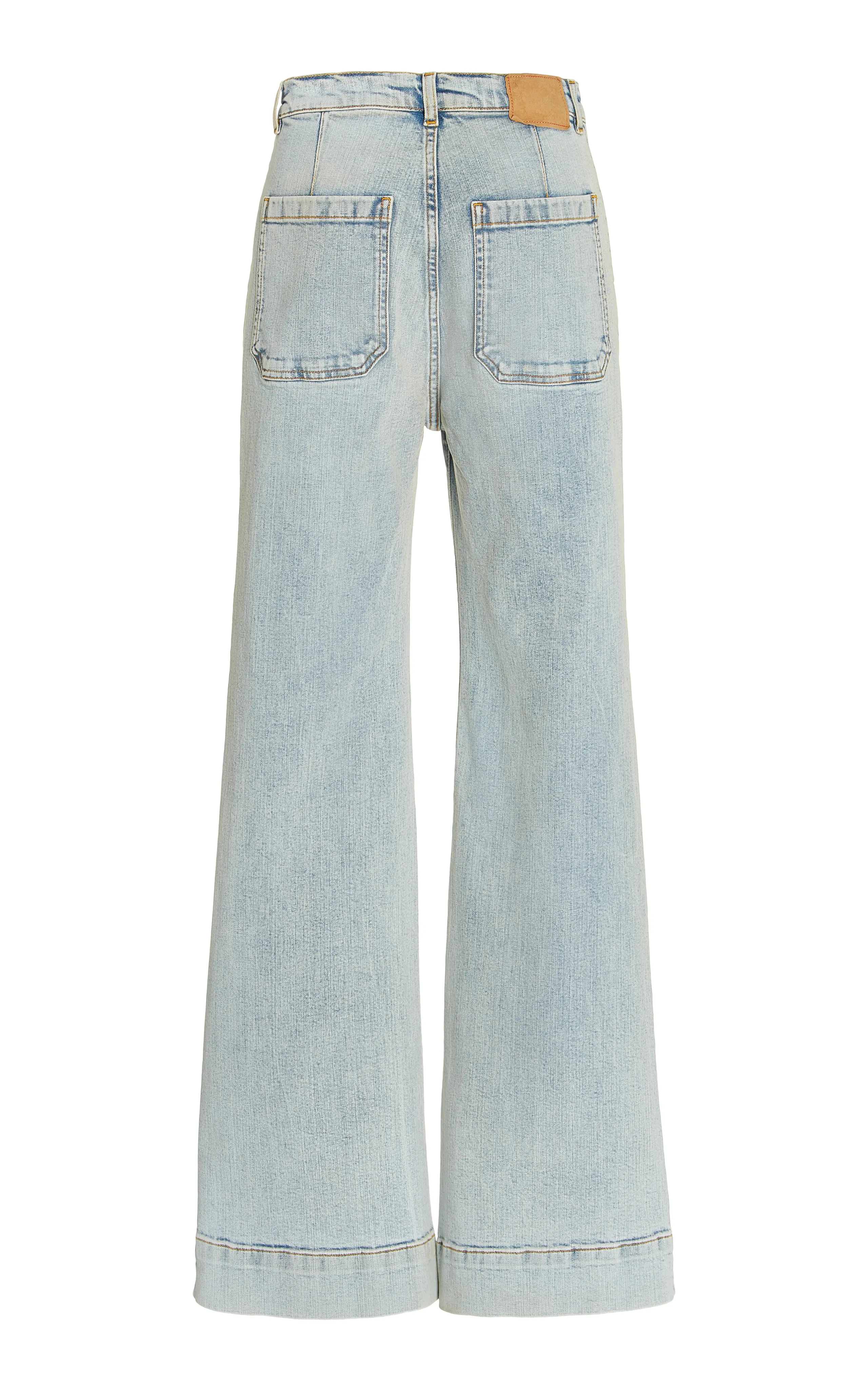 Jeanerica Exclusive St Monica Stretch High-Rise Flared-Leg Jeans 