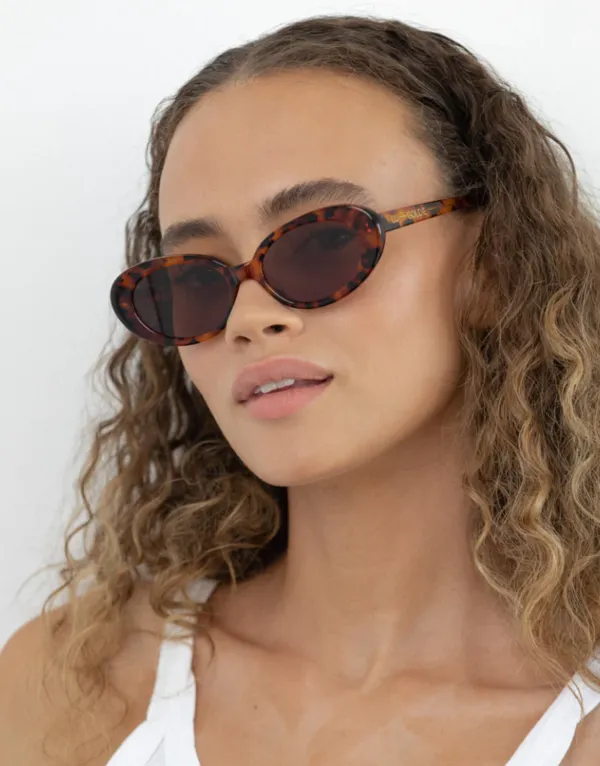 Jeanne Sunglasses - Tortoise