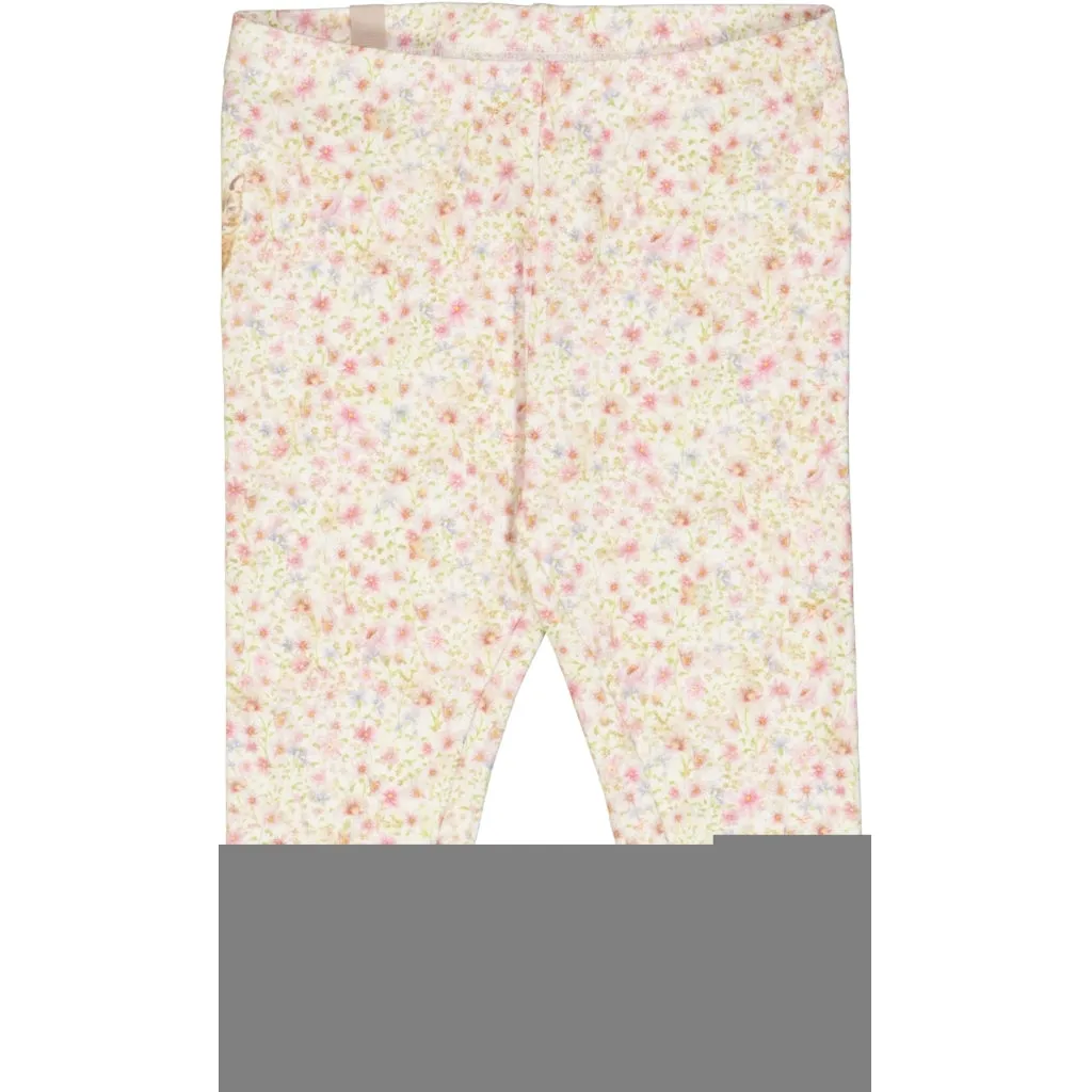 Jersey Leggings - watercolor flowers