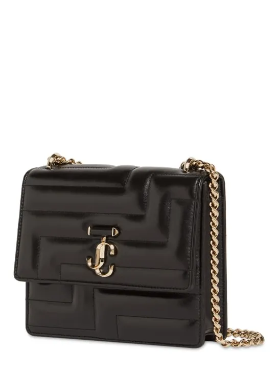 Jimmy Choo   Avenue Quad quilted nappa shoulder bag 