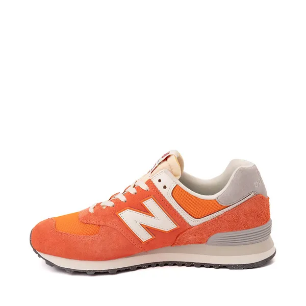 Journeys Mens New Balance 574 Athletic Shoe - Orange