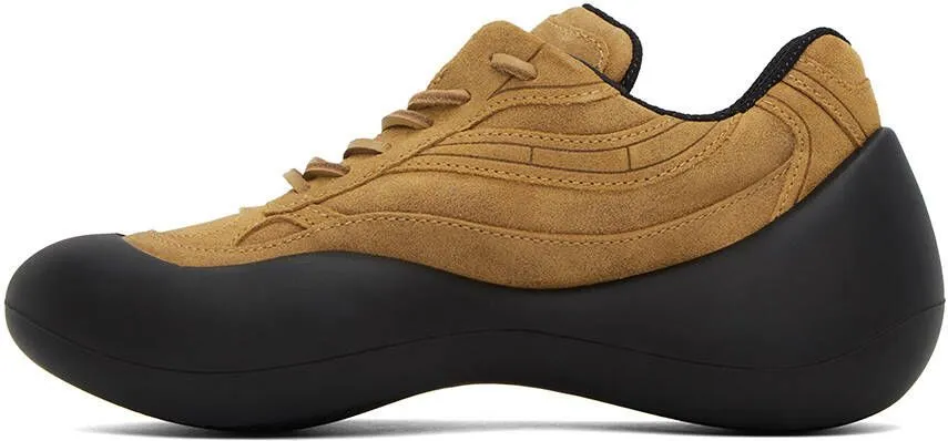 JW Anderson Tan Bumper Hike Sneakers