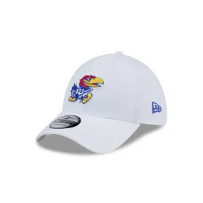 Kansas Jayhawks Chrome 39THIRTY Stretch Fit Hat