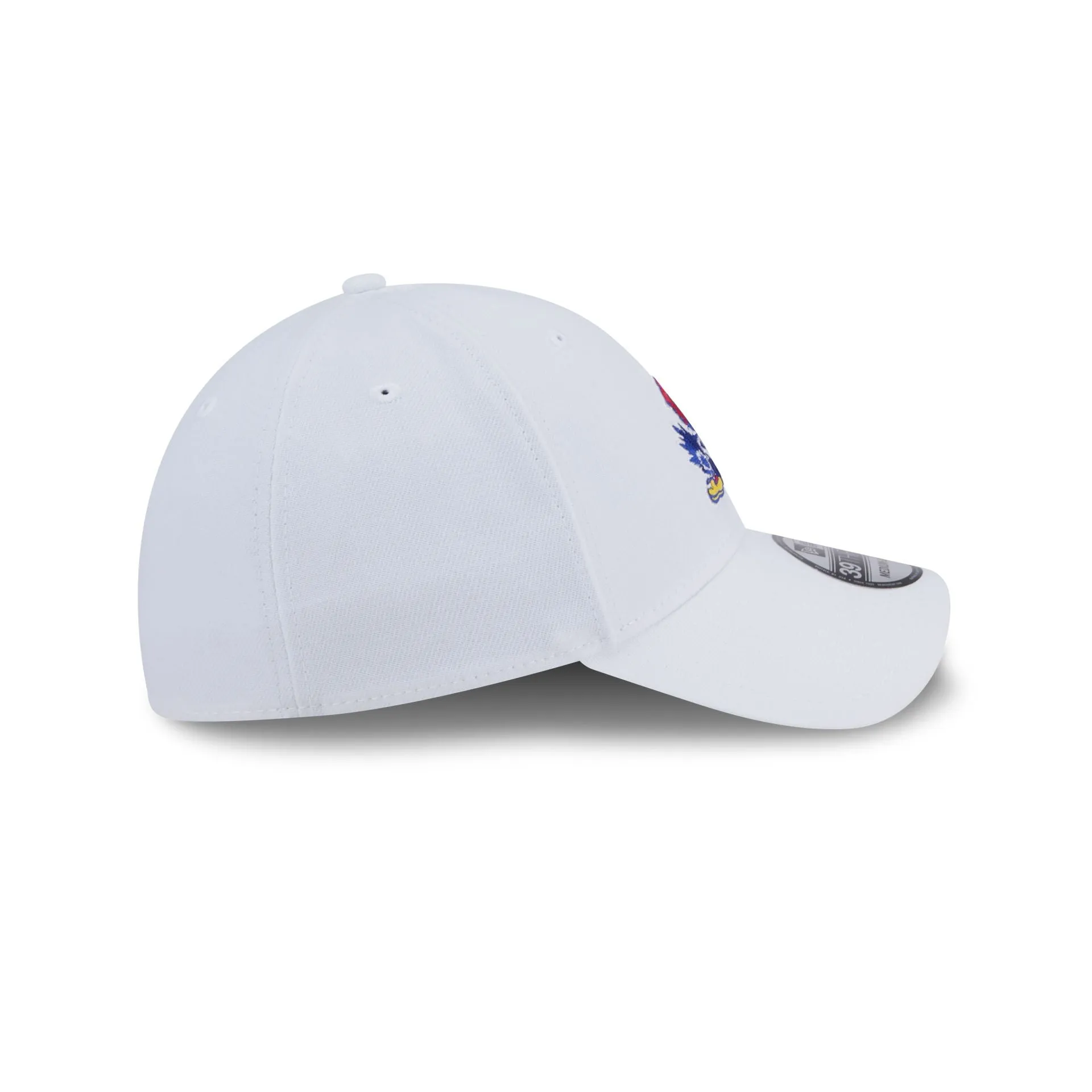 Kansas Jayhawks Chrome 39THIRTY Stretch Fit Hat