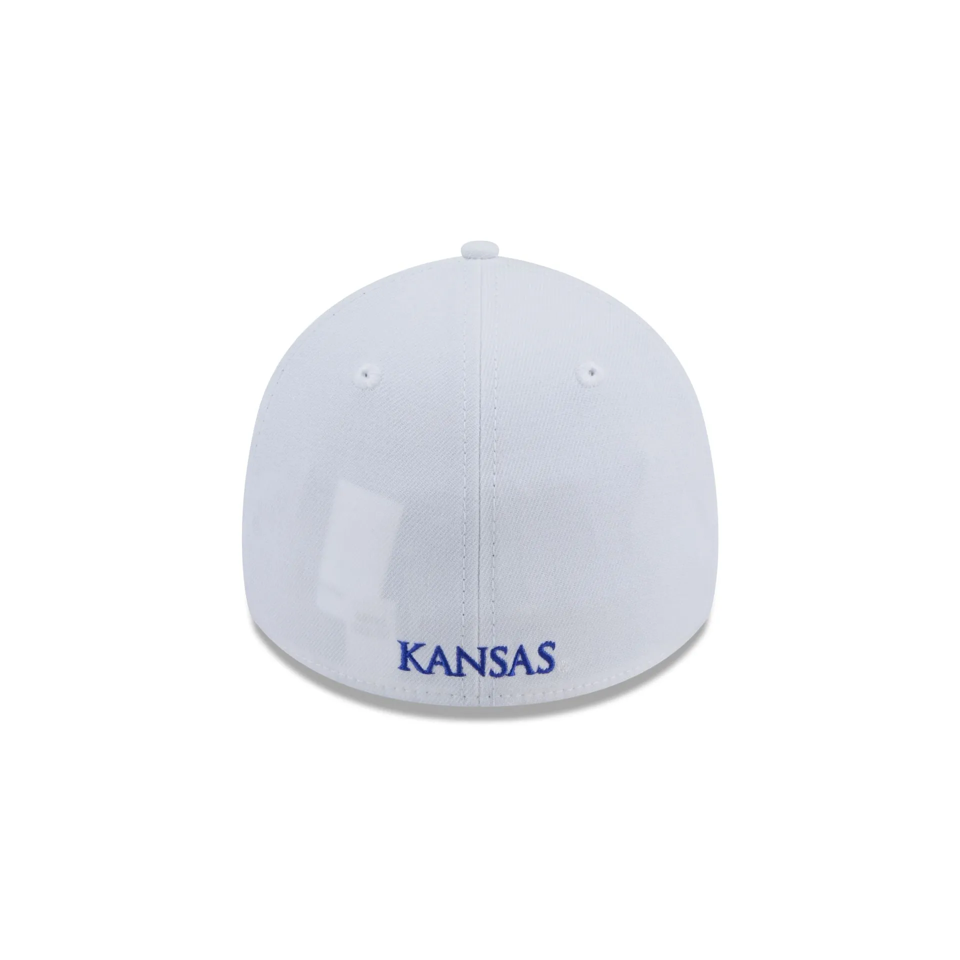 Kansas Jayhawks Chrome 39THIRTY Stretch Fit Hat