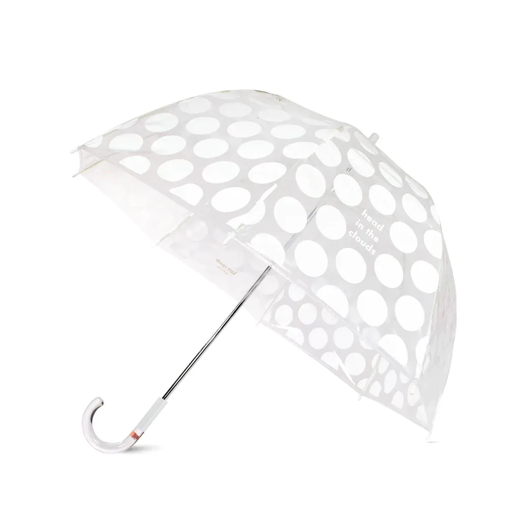 Kate Spade    Head In The Clouds Jumbo Dot Umbrella