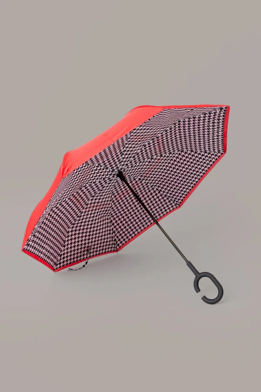 Kia Inverted Houndstooth Double Layer Umbrella