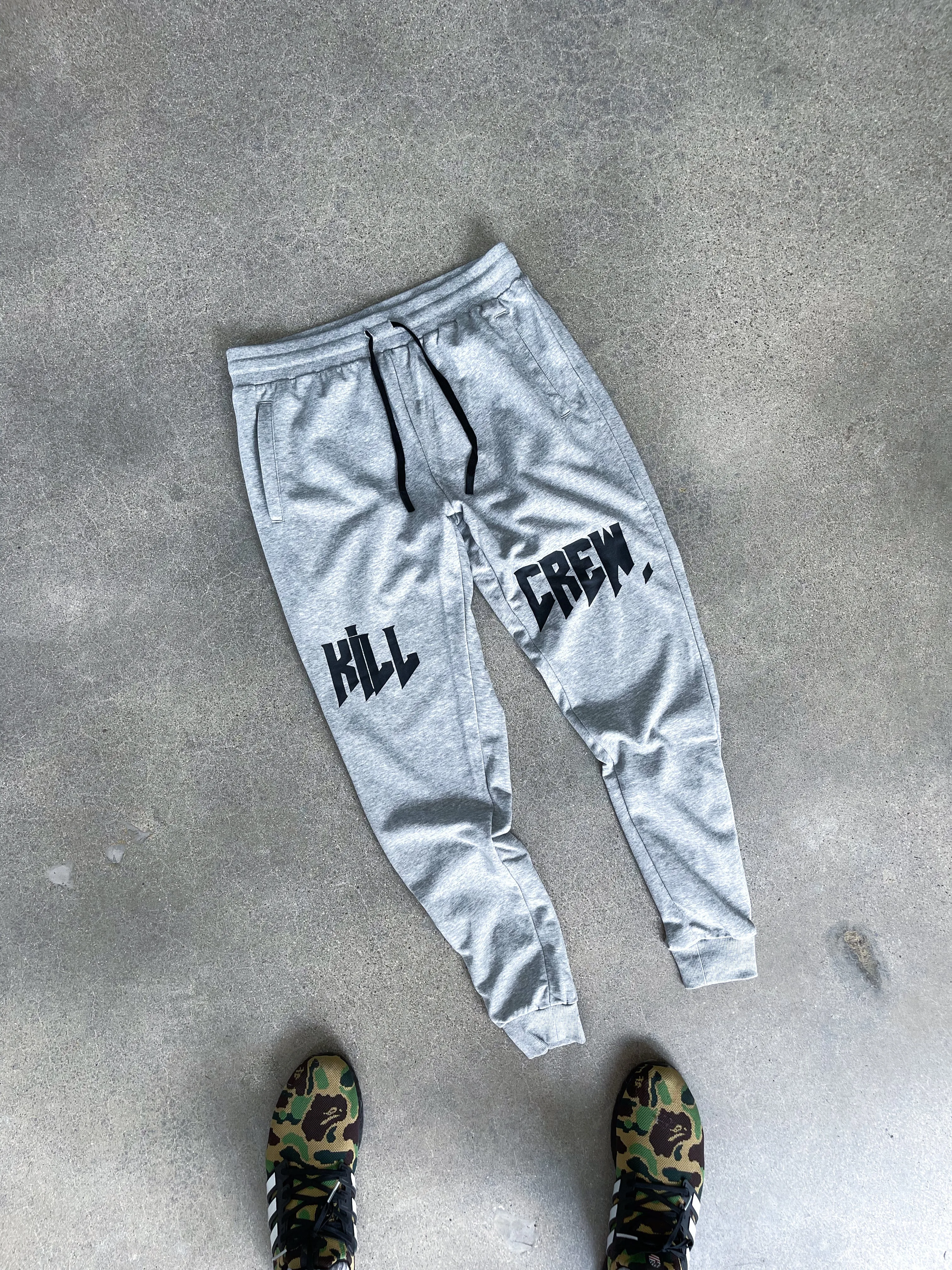 KILL CREW JOGGERS - HEATHER GREY