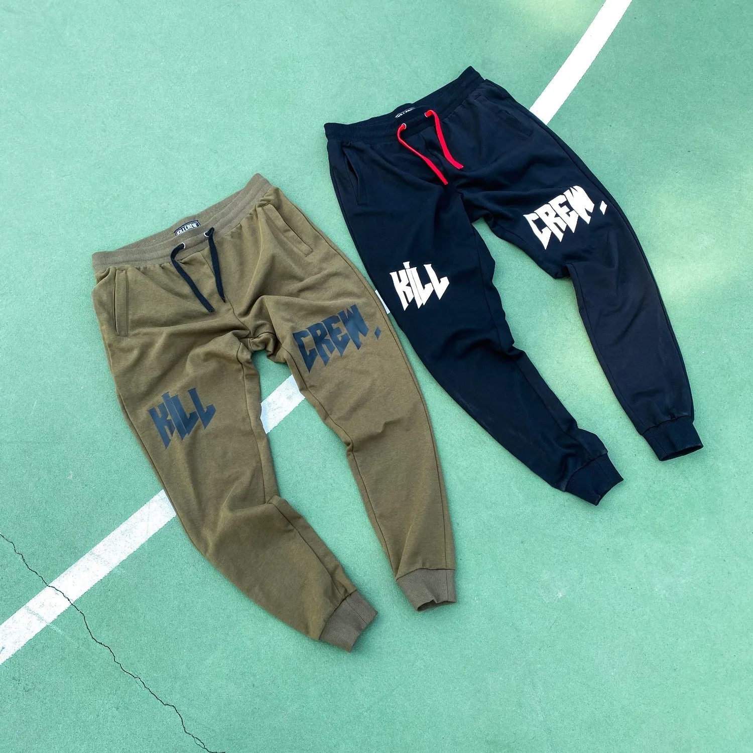 KILL CREW JOGGERS - OLIVE