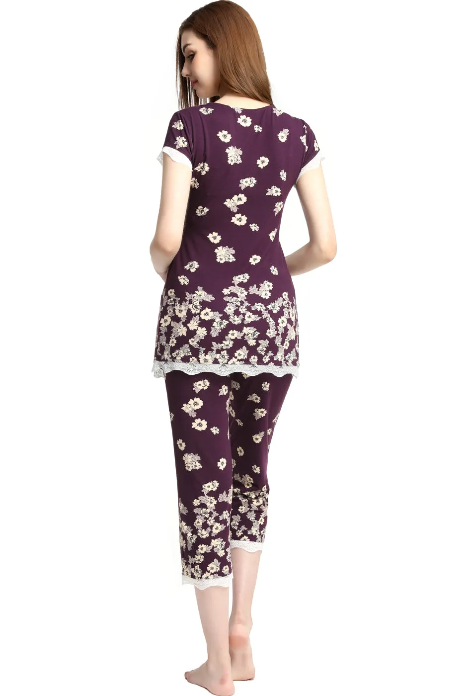 Kimi + Kai Maternity Addison Nursing PJ Set