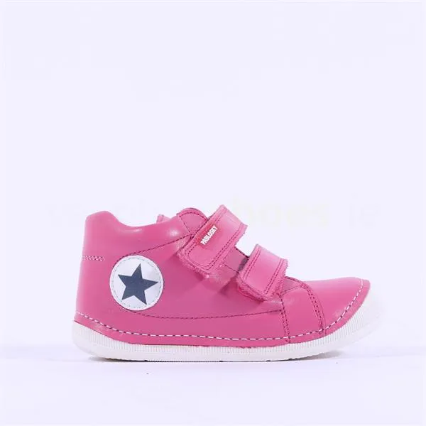 Konor Two Strap Star Boot - Pink Leather