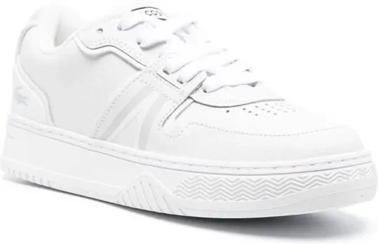 Lacoste logo-print lace-up sneakers White