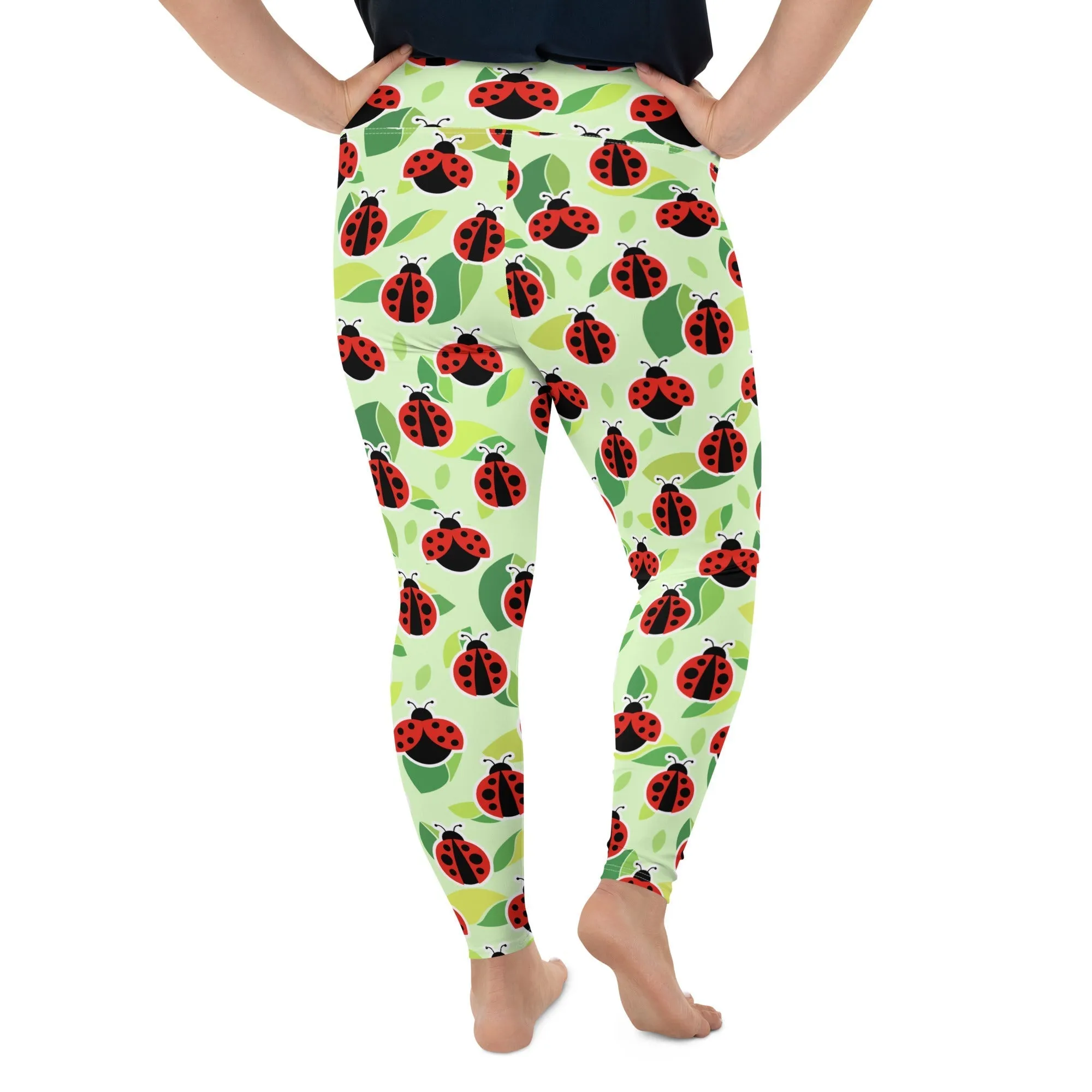 Ladybugs Plus Size Leggings