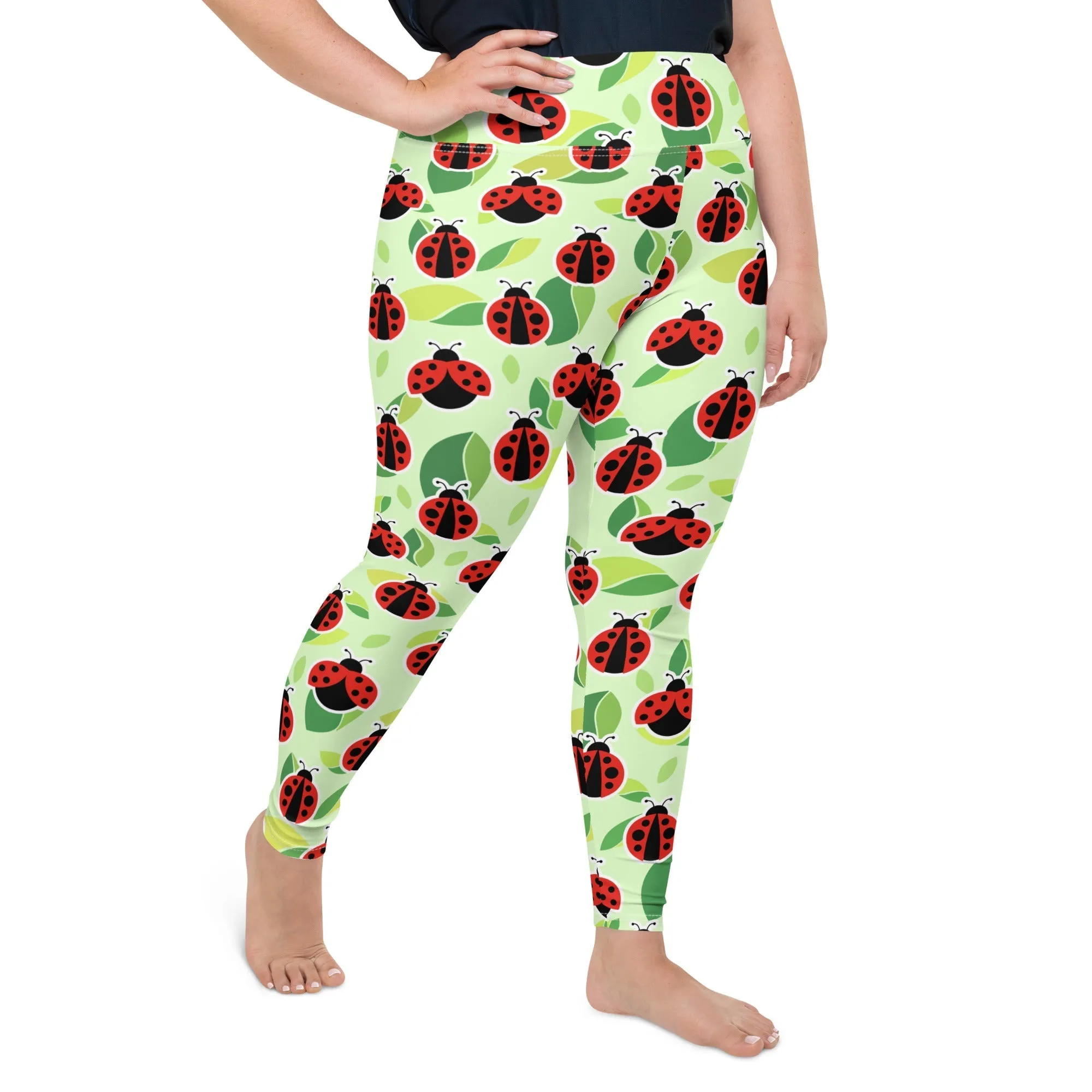 Ladybugs Plus Size Leggings