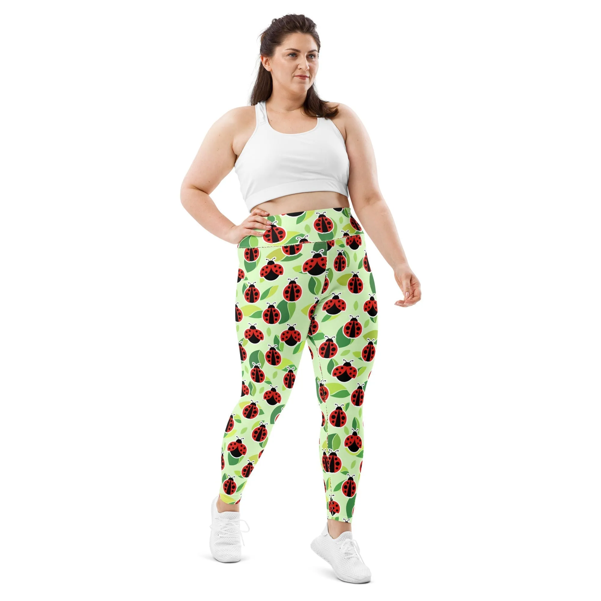 Ladybugs Plus Size Leggings