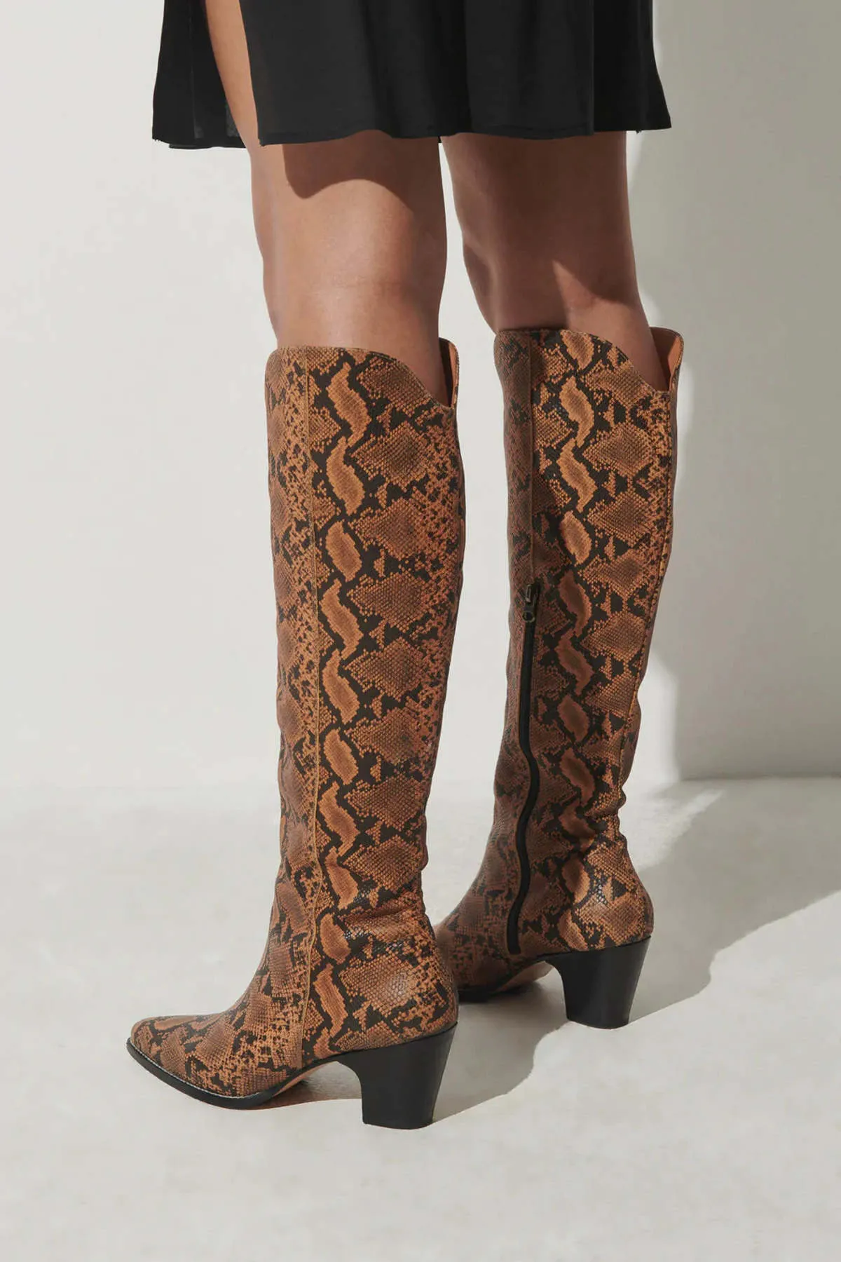 Laraha Boot - Brown Snake