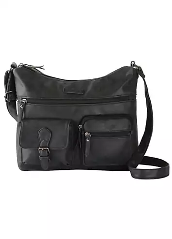 Leather Look Shoulder Bag by bonprix | Look Again