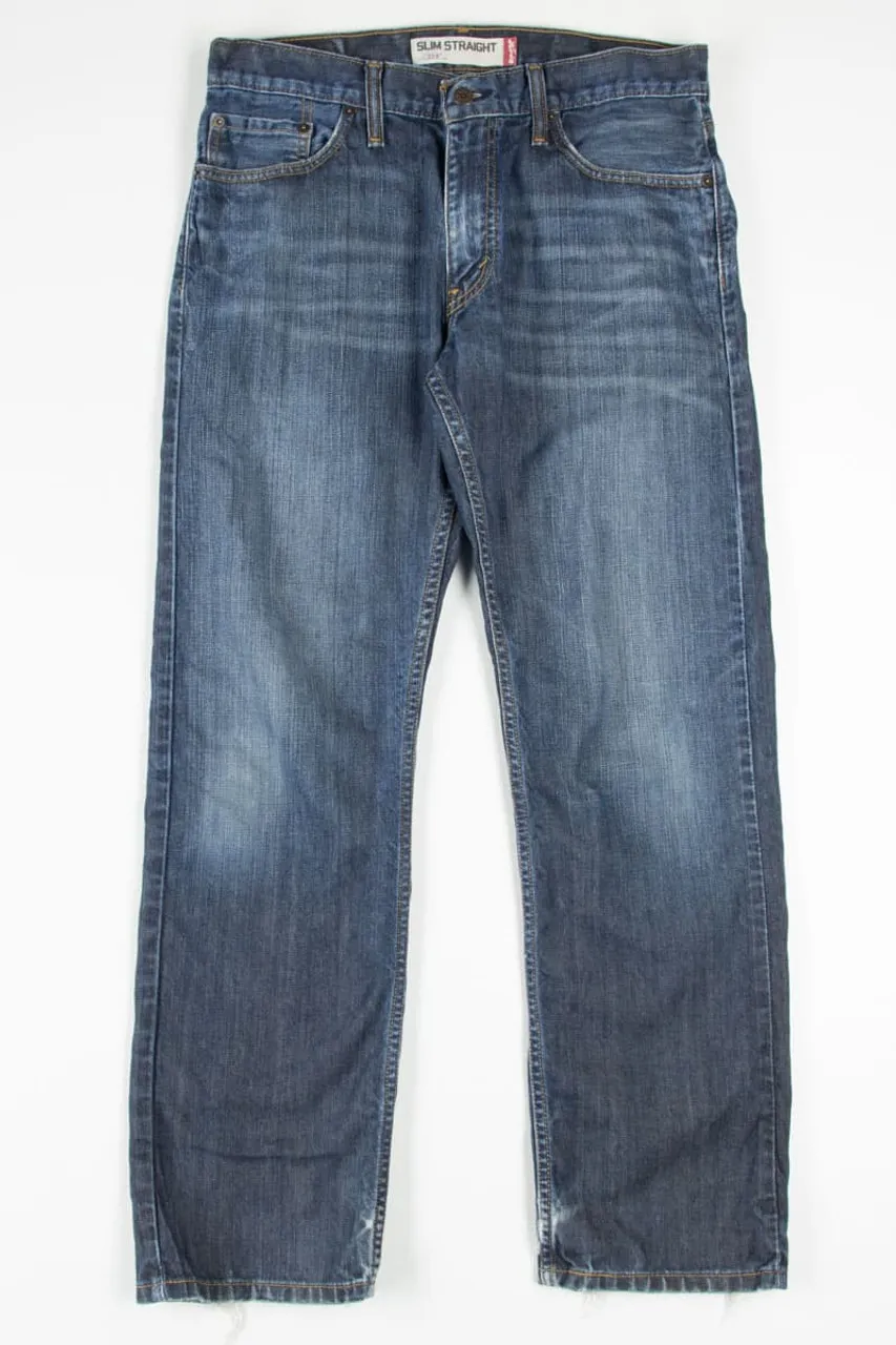 Levi's 514 Denim Jeans 489 (sz. 33W 30L)