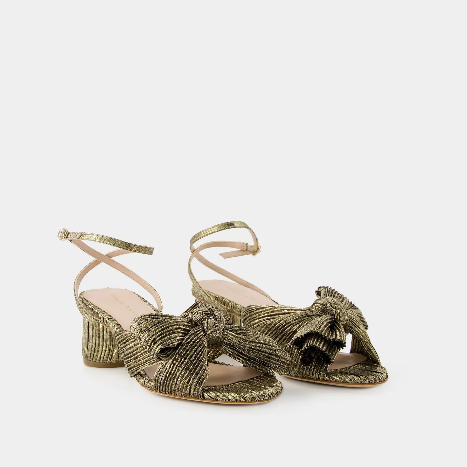 Loeffler Randall  Dahlia Sandals - Loeffler Randall - Synthetic Leather - Gold