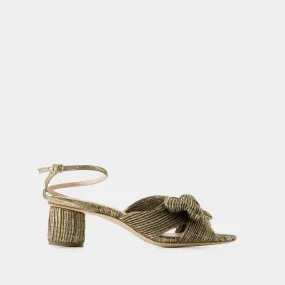 Loeffler Randall  Dahlia Sandals - Loeffler Randall - Synthetic Leather - Gold