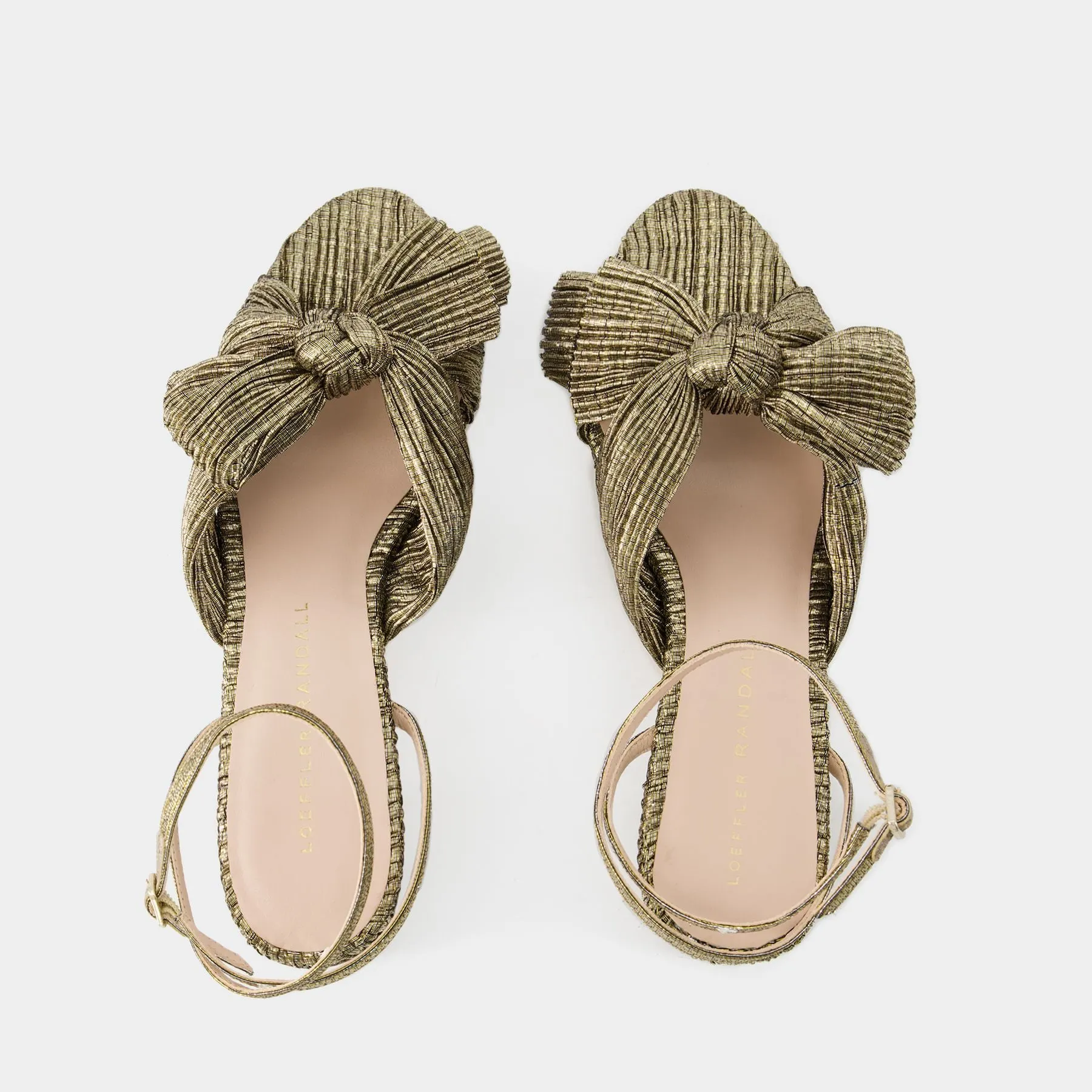 Loeffler Randall  Dahlia Sandals - Loeffler Randall - Synthetic Leather - Gold