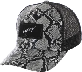 Loosey Grey Snake Skin Trucker Hat