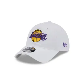 Los Angeles Lakers White 9TWENTY Adjustable Hat