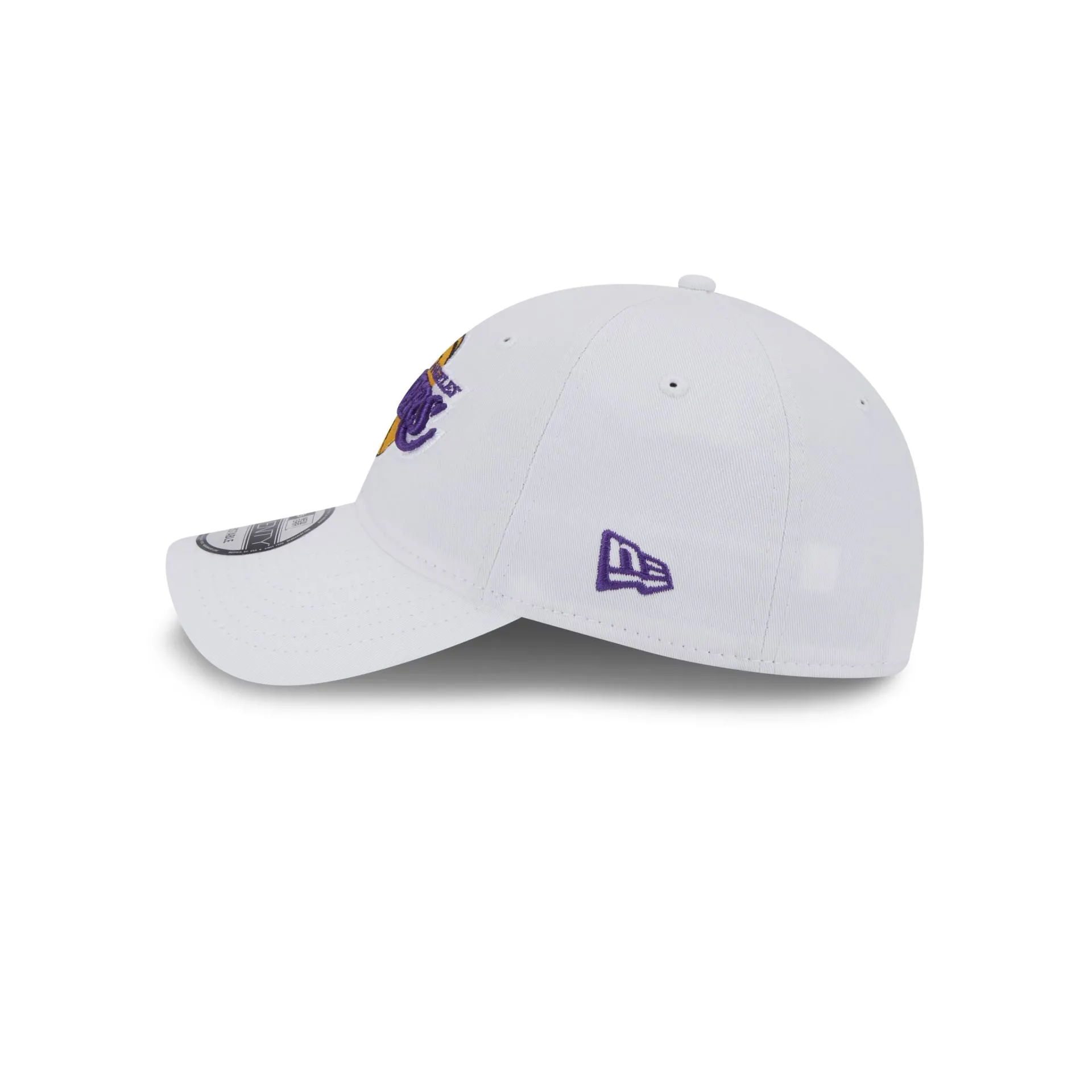 Los Angeles Lakers White 9TWENTY Adjustable Hat