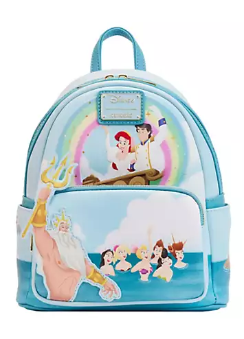 Loungefly Disney Little Mermaid Tritons Gift Mini Backpack | Kaleidoscope