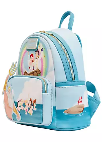 Loungefly Disney Little Mermaid Tritons Gift Mini Backpack | Kaleidoscope