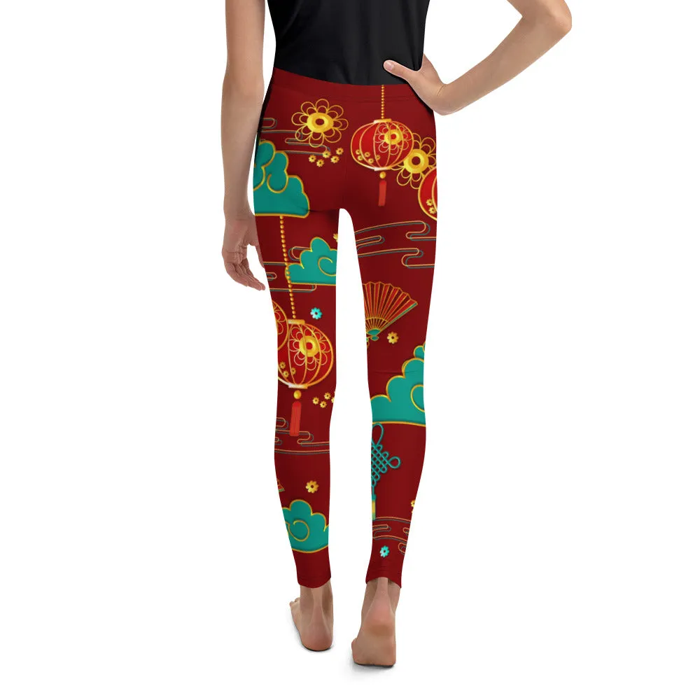 Lunar New Year Youth Leggings