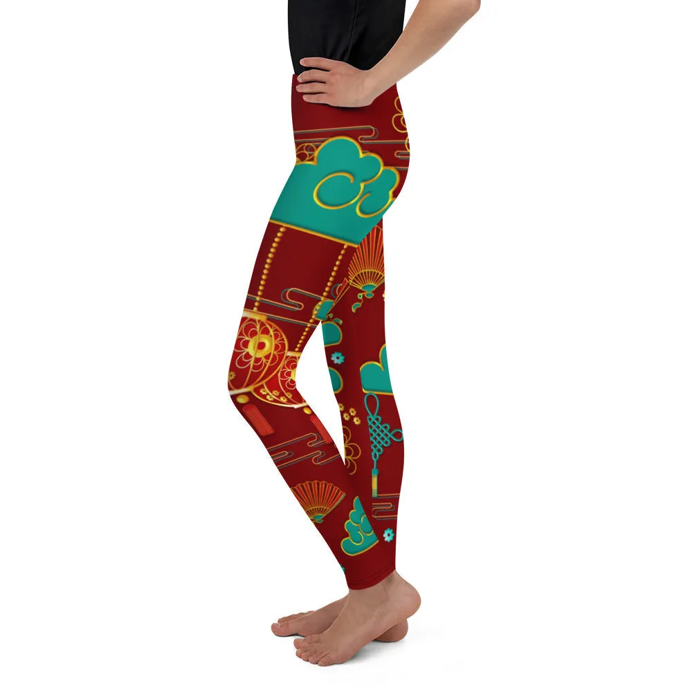 Lunar New Year Youth Leggings