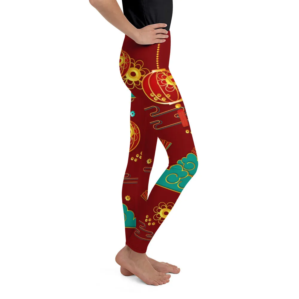 Lunar New Year Youth Leggings